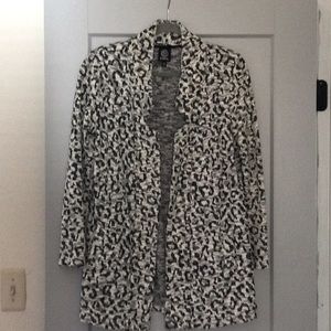 Bobeau leopard print sweater